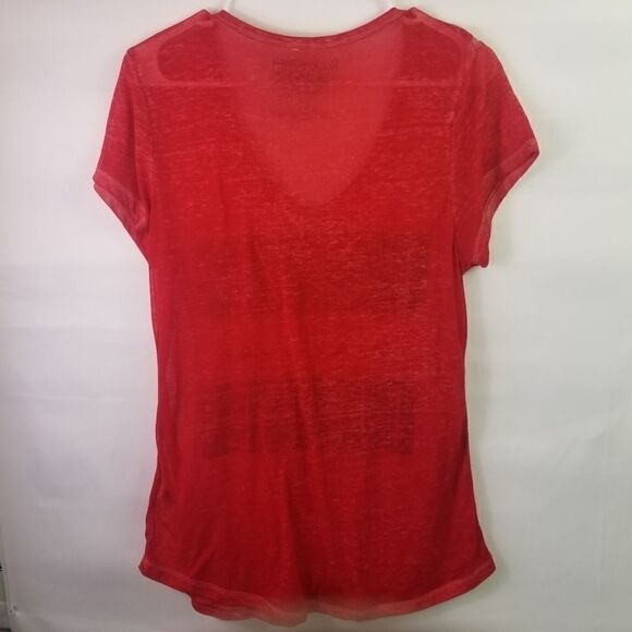 Burn out tee. Red. Love is all you need. Size L. - Picture 7 of 7